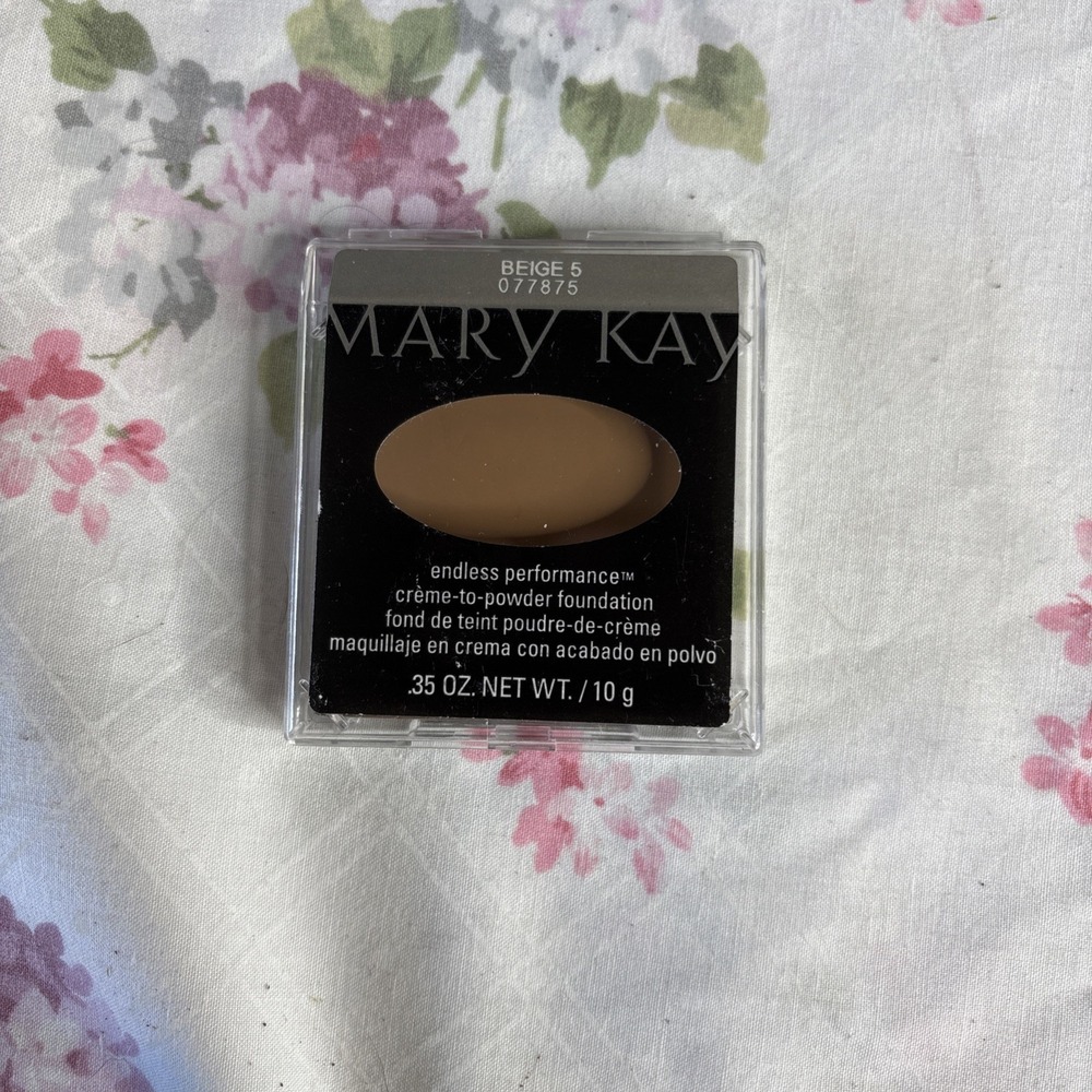 Mary Kay Endless Performance Creme To Powder Foundation Beige 5
